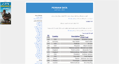 Desktop Screenshot of persiandata.blogsky.com